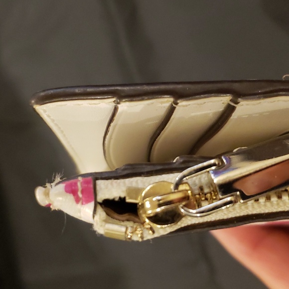 Kate Spade flowered small wallet, 3" x 5 1/2" - Picture 6 of 6